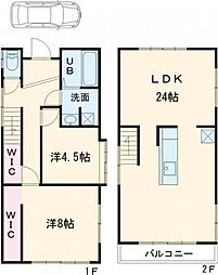 西分2丁目貸家 1