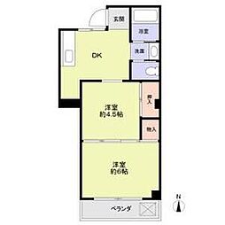 マンション向洋 4C