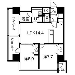 さくらHills NISHIKI Platinum Residence 1004