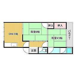 鳥見山荘園ビル1号棟 2-6