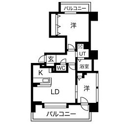 ドミ山鼻八条　B棟 406