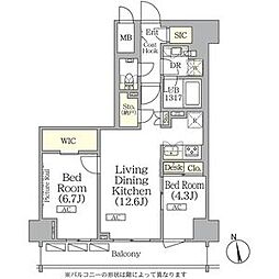 ザ・パークハビオ神楽坂レジデンスSouth 405