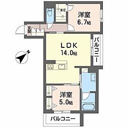 サウザンド和泉府中 201