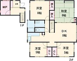 亀田緑町3丁目貸家 1
