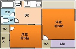 秋山北アパート 12号室 /