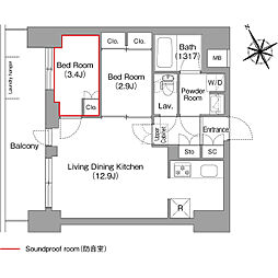 コンフォリア・リヴ平井ＭＵＴＩＯ 604