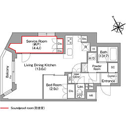 コンフォリア・リヴ平井ＭＵＴＩＯ 101