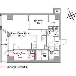 コンフォリア・リヴ平井ＭＵＴＩＯ 102
