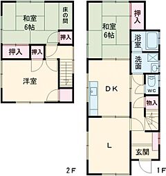 牛野谷町3丁目4ＤＫ 1