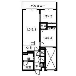 PRIME COURT la foret 平岸(プライムコートラフォーレ平岸) 206