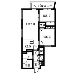 PRIME COURT la foret 平岸(プライムコートラフォーレ平岸) 301