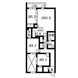 PRIME COURT la foret 平岸(プライムコートラフォーレ平岸) 305