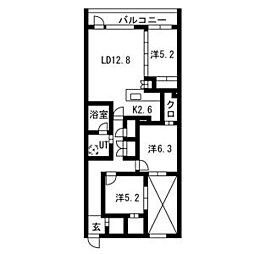 PRIME COURT la foret 平岸(プライムコートラフォーレ平岸) 403