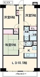 エイチ・ツー・オー河内長野II 104