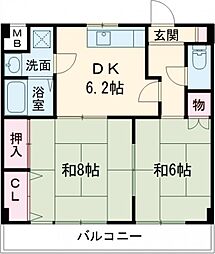 リバーコート湊川 202