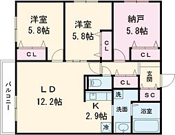 WELL BRIGHT 朝日RESIDENCE 202