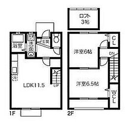 メゾネット いわい A 102