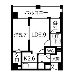 オタルベイサイドシティ8棟 801