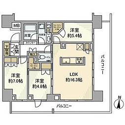 ザ・パークハウス　所沢プレイス 1401