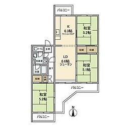 さつき住宅25号棟 405