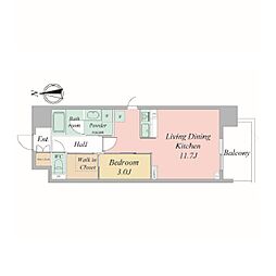 セレニテフラン谷町四丁目 1101