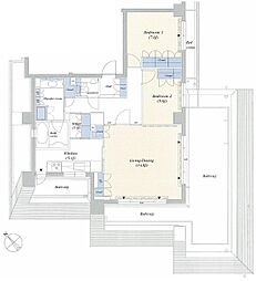 デュオフラッツ赤坂 801