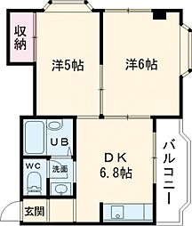 ヴァイセスシュロス南茨木 302