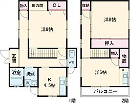 河芸町上野澤田借家 1