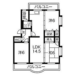 ガーデンハイツB棟 301