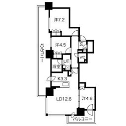 ザ・札幌タワーズ　ウエストタワー 801