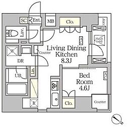 アジールコート松濤 101