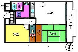 ライオンズマンション泉南樽井第2 110