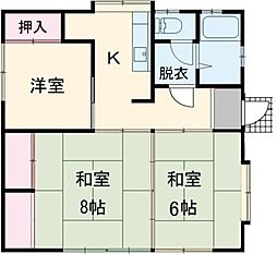 川沼貸家西棟188 1