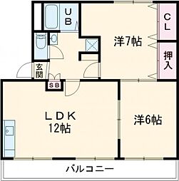 花の木農住団地竹花ハイツ 201