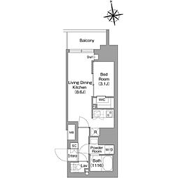 コンフォリア・リヴ北新宿 0602