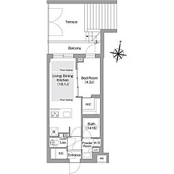 コンフォリア・リヴ東中野 105