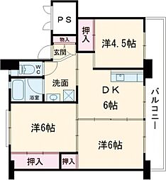 ビレッジハウス大内1号棟 0504