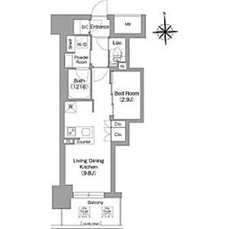 コンフォリア・リヴ博労町一丁目Q 706