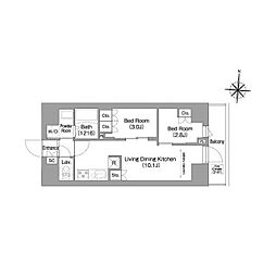 コンフォリア・リヴ南品川 0504