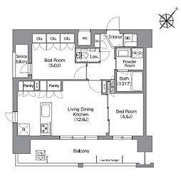 シーズンフラッツ渡辺通 1102