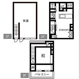 クラフト徹明通(ガレージ付き戸建て賃貸) 1