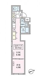 スカイコートリュクス品川大崎 403