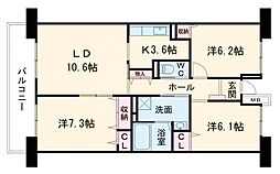 県営伊川谷第2高層住宅1号棟 804