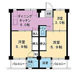 ビレッジハウス水島1号棟 0404