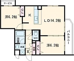 グランシュ長岡京 301