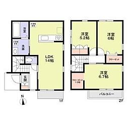 (仮称)松原市小川4丁目貸家計画A棟・B棟 B