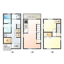 今里借家（西側） 1