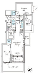 パークアクシス北千束ＭＯＣＸＩＯＮ 301