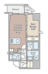 クレストコート堂島 404