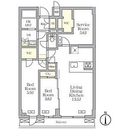アジールコート都立大学 307